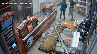 Car crashes into Little Caesars Pizza | Action News Jax