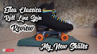 Edea Classica Roller Skate w/ Roll line Spin Plate Review @edeaskates @rollline