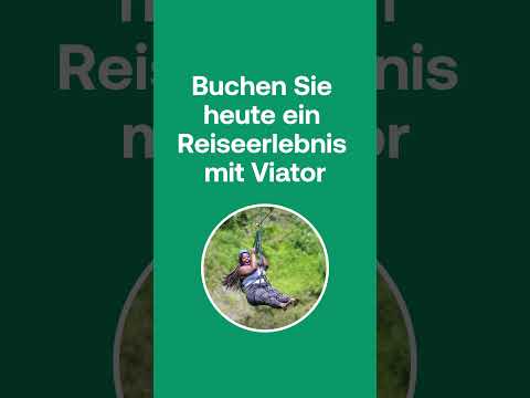 Viator YouTube ad: Buchen Sie heute ein Reiseerlebnis mit Viator.