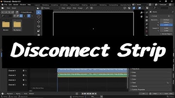Blender Tutorial: How to Separate Audio from Video (EASY 2025 Guide!) #Blender  #AudioSeparation