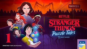 Stranger Things: Puzzle Tales - iOS/Android Gameplay Walkthrough Part 1 (by Next Games & Netflix)