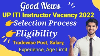 Up Iti Instructor Vacancy 2022  Iti Instructor Recruitment 2022  Upsssc Instructor Bharti 2022