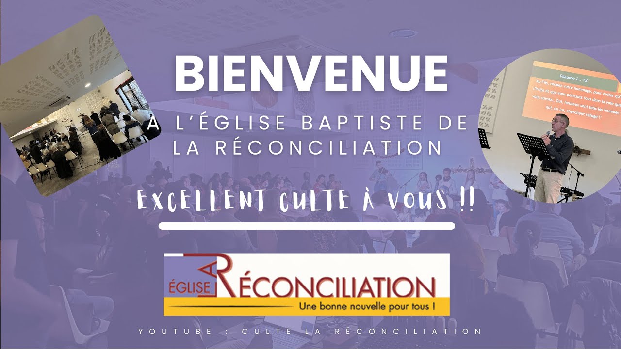 Culte La Réconciliation du 22 Février 2026 | Le jeûne pour le chrétien : Matthieu 6 : 1-16
