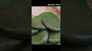 传统客家古早茶粿（粗叶粄），软而不腻，大人小孩都爱吃