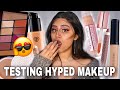 ARE WE LIVING UNDER A ROCK 🤯 ?! Testing Super Hyped Makeup Products in  the market | Ria Sehgal