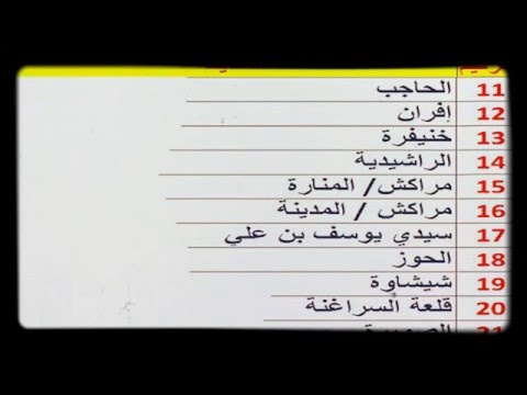 تعرف على ترقيم لوحات السيارت حسب المدن والعمالات في المغرب
