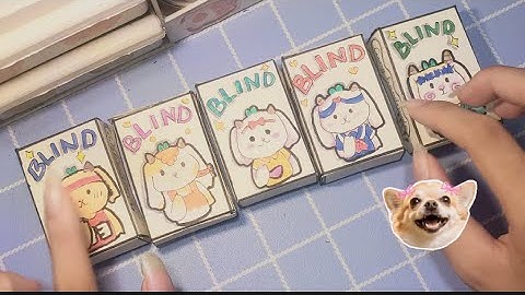 unboxing hộp mù blink blink xiu xinh 🫰