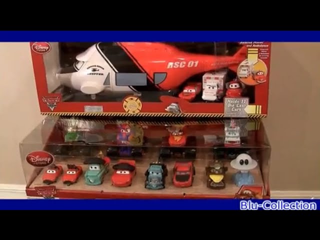 Disney Store Cars Toons 20 Pack & Rescue Squad Chopper Review