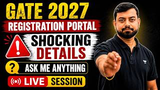 GATE 2027 Registration Portal LIVE! 🚨 Everything You Need to Know | AMA Session Eec Forms Update What You Need
