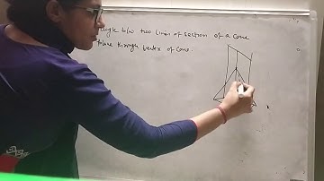 B. Sc. I - Solid Geometry-Cone Lecture-7