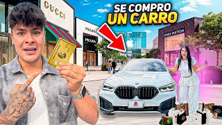 LE DOY MI TARJETA DE CRÉDITO A ADRIANA POR 24 HORAS ¡Y SE COMPRÓ UN CARRO! 😱💳
