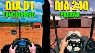 De funcionário a patrão | 240 dias evoluindo uma fazenda | Farming simulator screenshot 4