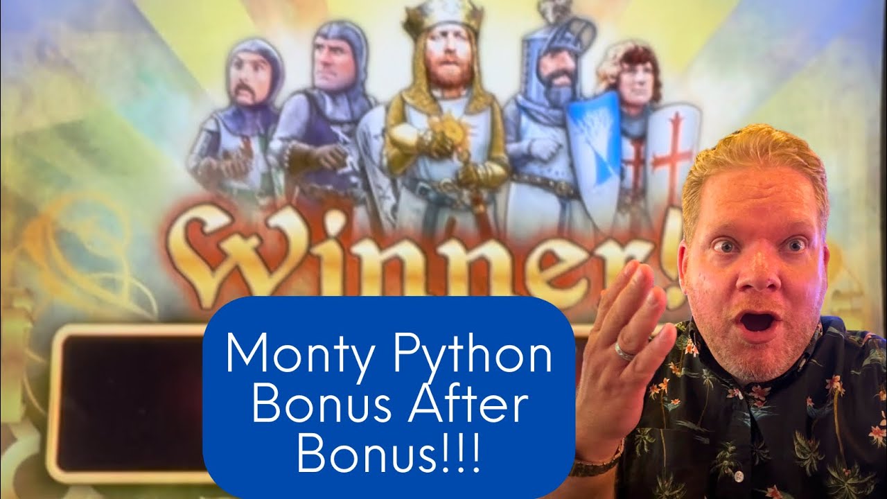 HOLY GRAIL! 🏆 Massive wins & bonus frenzy on the Monty Python slot! You ...