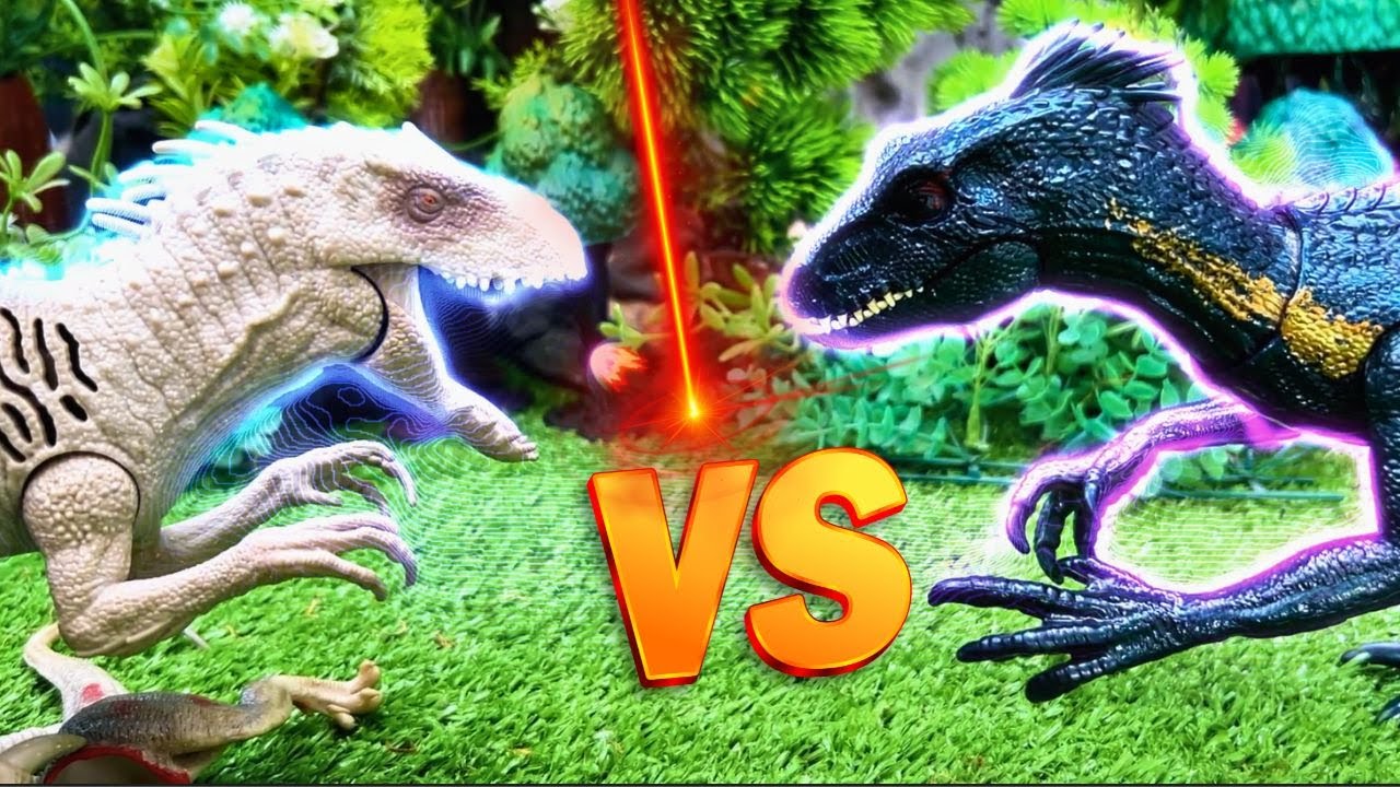 💥Fan-Made Dinosaur Movie 🎬 | T-Rex vs Indominus Rex, Allosaurus & Therizinosaurus Fight!
