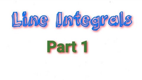 Line Integrals in the Plane / Smooth, Piecewise Smooth, Closed & Simple Closed Curves / Example