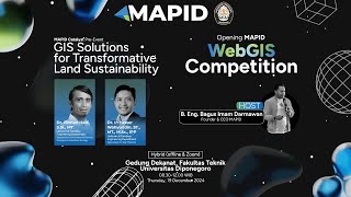 MAPID Catalyst Pre-Event:  GIS Solutions for Transformative Land Sustainability