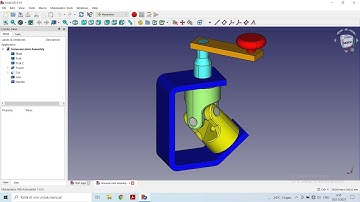 FreeCAD 0.19 | Create Assembly Practice 06 | Manipulator WB