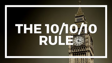 How to use the 10/10/10 Rule to make the best decisions #TheNomadCode