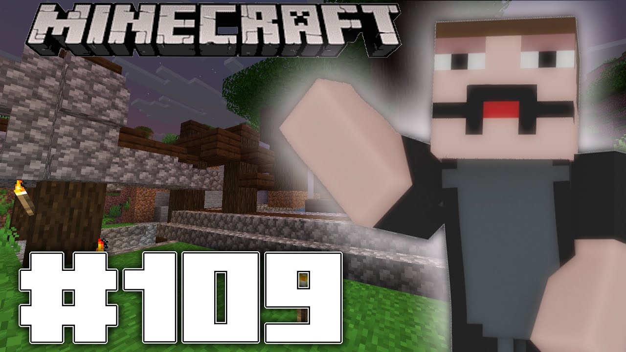 Minecraft: Yksinpeli - Osa 109 - Modernin puufarmin katos