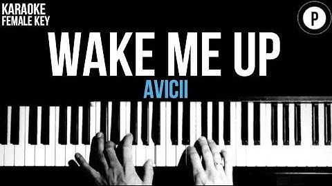 Thumbnail of Avicii - Wake Me Up Karaoke Slower Acoustic Piano Instrumental Cover Lyrics FEMALE / HIGHER KEY