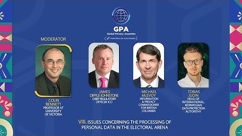 Parallel Session 8- Issues concerning the processing of personal data... - English