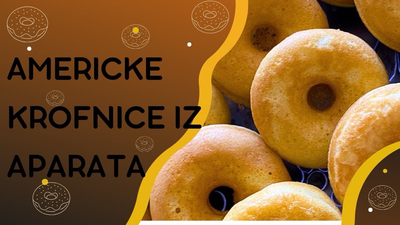 Americke krofnice iz aparata❗️