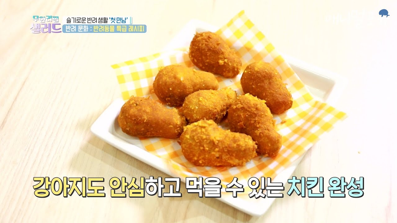 강아지도 먹을 수 있는 치킨이 있다?! 반려견 치킨 특급비밀 레시피 대공개★