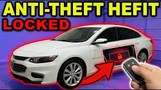 Reset Anti Theft System Chevy Malibu