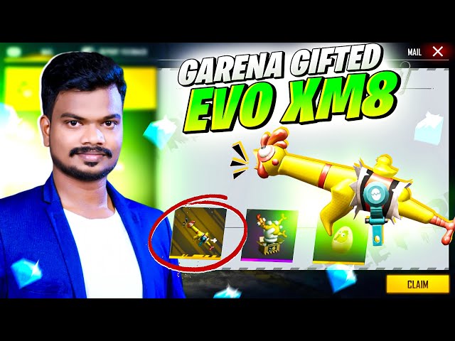 என்னடா கோழிக்குஞ்சு XM8 GUN 🤪 HOW TO GET GARENA GIFT IN TAMIL || FREE FIRE NEW EVENT IN TAMIL || PVS class=