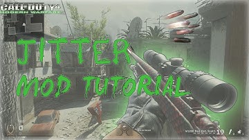 MWR JITTER MOD TUTORIAL!!! (mwr jitter mod glitch)