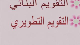 جرافيك لشرح مفهوم  التقويم المستمر