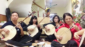 Nhóm đàn Nguyệt U50 tập điệu Lưu thủy - Liên hệ 0944116095 nếu bạn muốn tham gia lớp học tại Hà Nội
