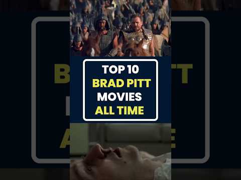 Top 10 Movies of Brad Pitt | Best Performances & Must-Watch Films!  #bingeworthy  #movie #bradpitt
