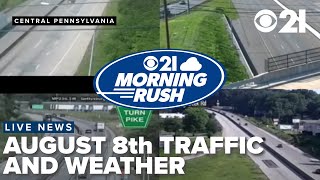 LIVE | Morning Rush traffic & weather report