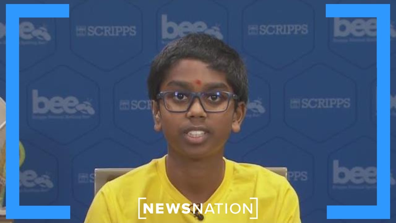 2024 Scripps National Spelling Bee Winning Moment