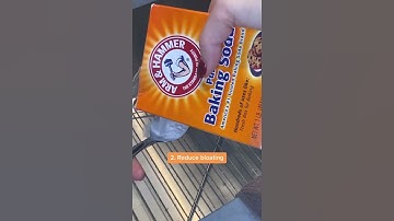 5 Benefits of Drinking Water with Baking Soda #shorts