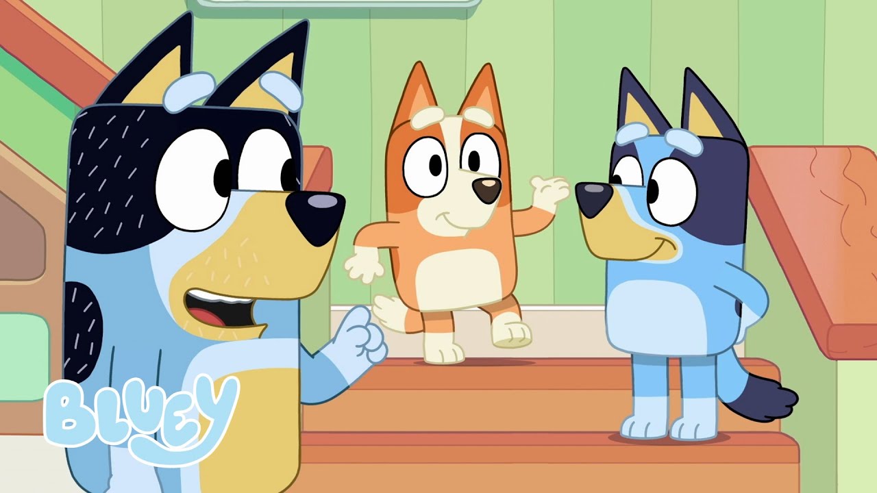 Le jeu de la statue Le Weekend Bluey Français Chaîne Officielle