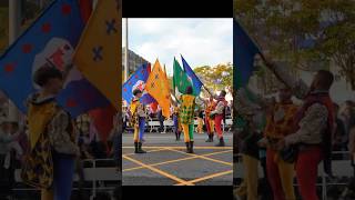 2025 嘉義市國際管樂節 踩街嘉年華 義大利科里羅尼中古世紀管樂旗隊