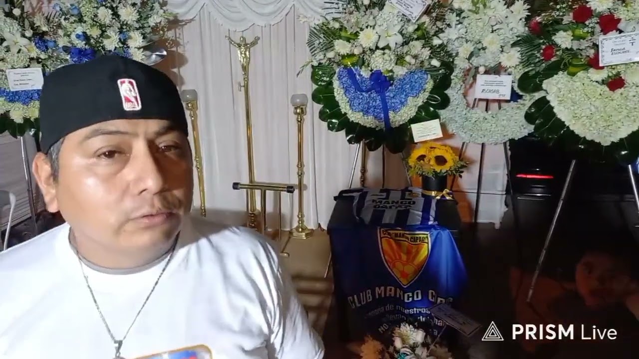 Dolor y despedida: primer día del velorio de Luis “Chino” Marquina