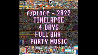 r/place 2022 Pixel War - 4 days - full bar