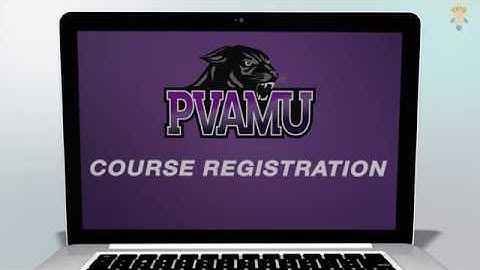 PVAMU Course Registration Navigation