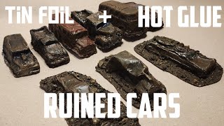 How to make ruined cars for post-apocalyptic tabletop games screenshot 2
