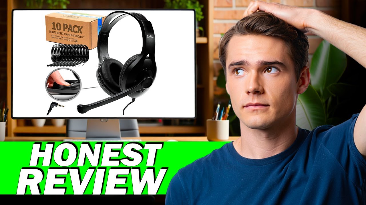 Barks Classroom Headphones with Microphone Review: Are These Budget Bulk Headsets Worth It?