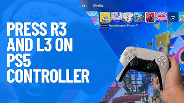 Where is R3 and L3 on PS5 Controller | Press R3 and L3 on PS5 Controller (2025) Quick and Easy
