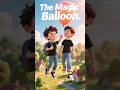 The Magic Balloon 🎈✨ #kidsstory #kids