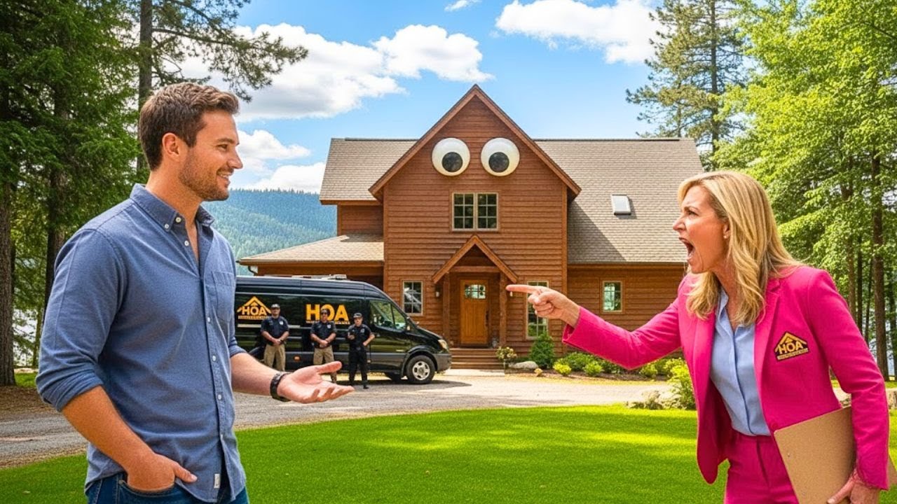 Karen Complained My Cat Was Staring, So I Put Huge Googly Eyes on My House!