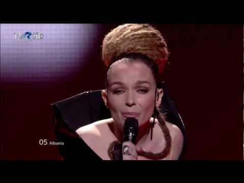 HD Eurovision 2012 Albania: Rona Nishliu - Suus (Semi-Final 1)