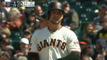 SD@SF: Blanco flares an RBI single into center field