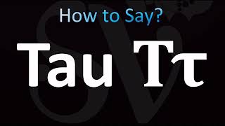 How to Pronounce Tau Ττ Correctly! (Greek Letter)