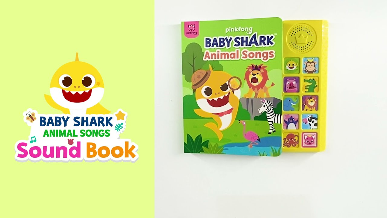 ⁣Sneak Peek! Pinkfong Baby Shark Animal Songs Sound Book